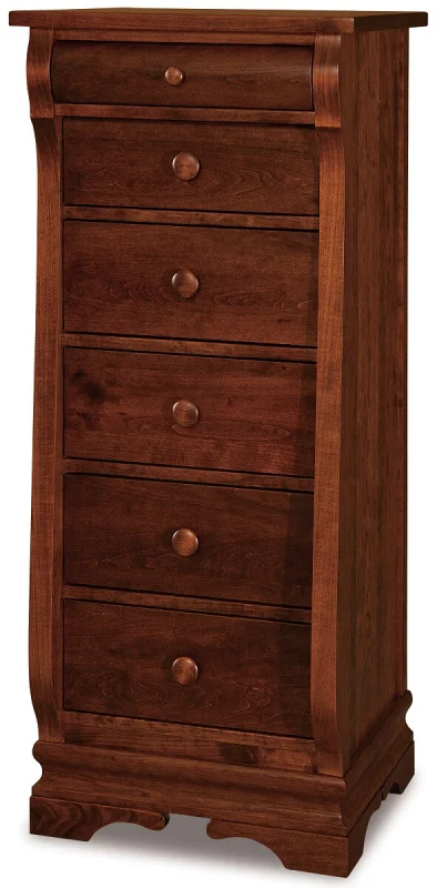 Milwaukee Sleigh 6-Drawer Lingerie Chest