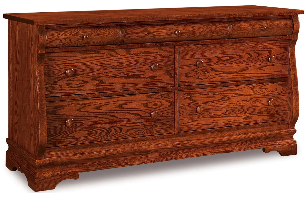 Milwaukee Sleigh Dresser