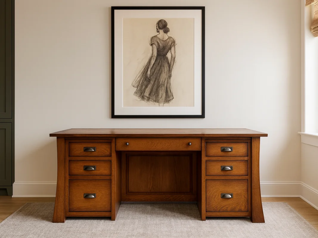 Mission Canyon Executive Desk