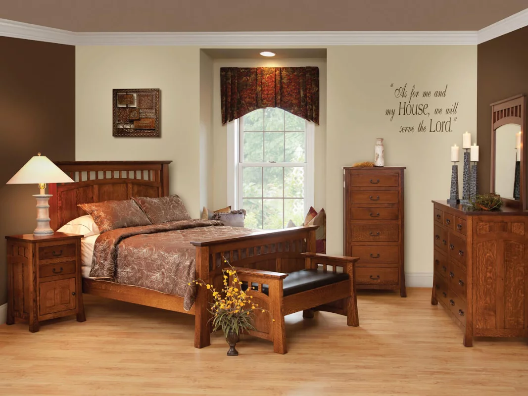 Countryside Amish Furniture Mission Canyon Bed - Thumbnail 5