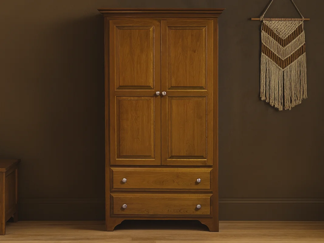Montgomery Wardrobe With Bottom Drawers