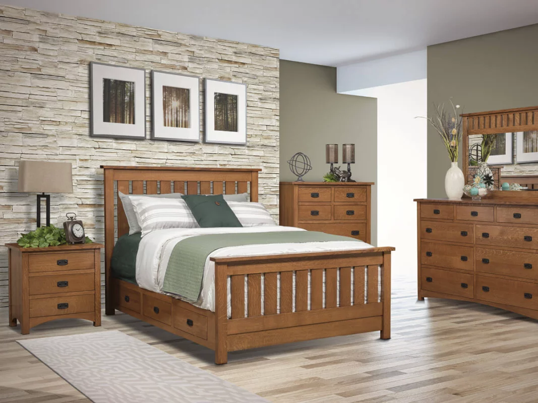 Muskogee Mission Bedroom Furniture