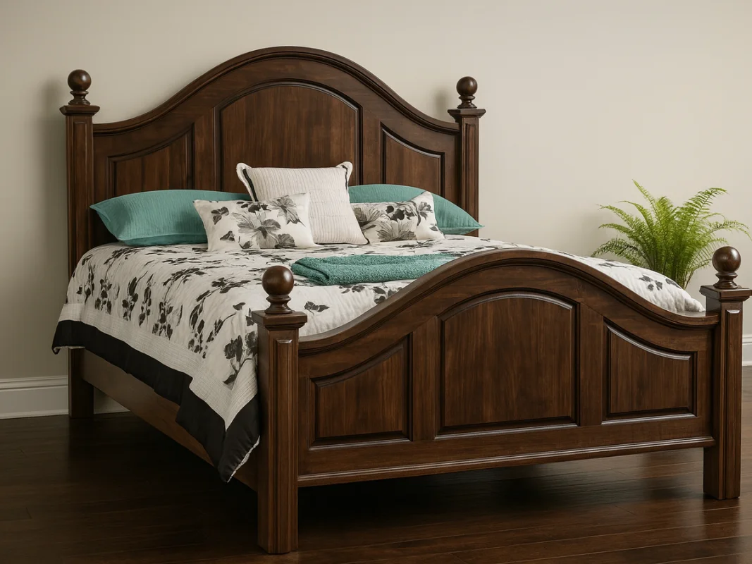 Natchez Arched Panel Bed