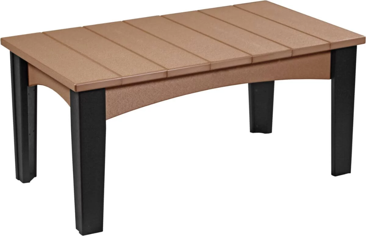 Cedar and Black New Guinea Coffee Table