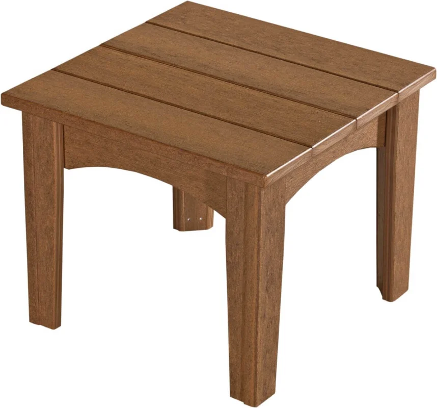 Antique Mahogany New Guinea End Table