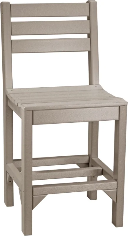 Weatherwood New Guinea Outdoor Bar Chair