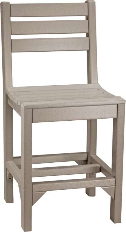 Weatherwood New Guinea Outdoor Bar Chair
