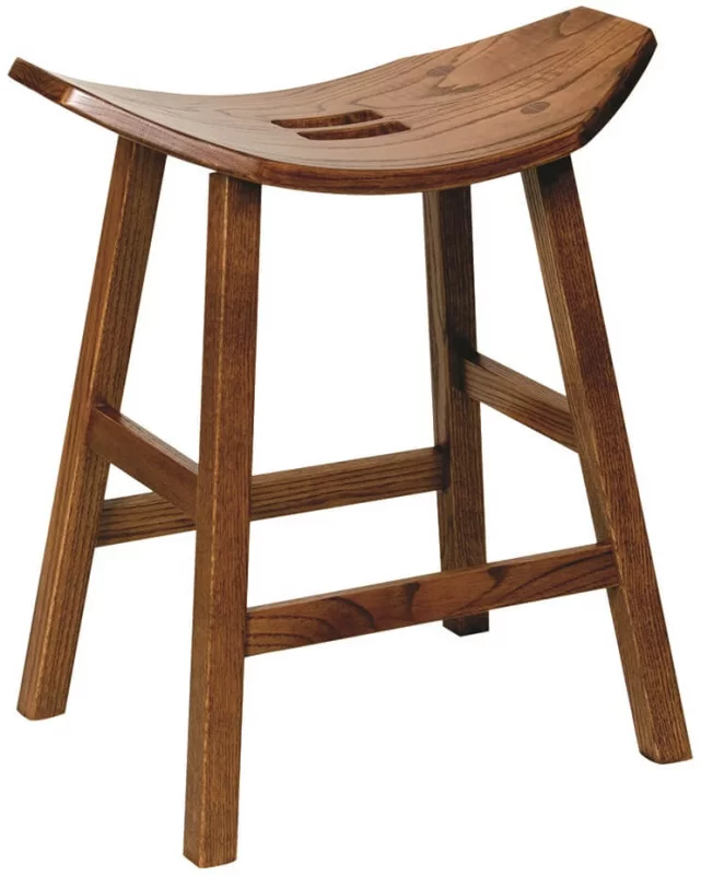 Newall Saddle Stool