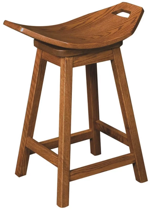 Swivel Saddle Stool