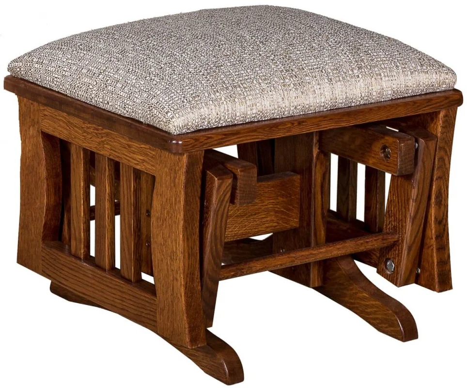 Quartersawn White Oak Ottoman