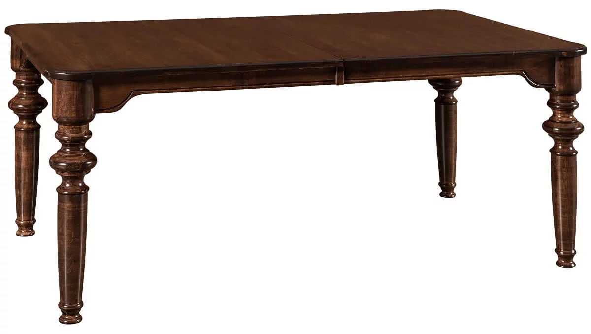 Countryside Amish Furniture Nora Leg Table - Thumbnail 2