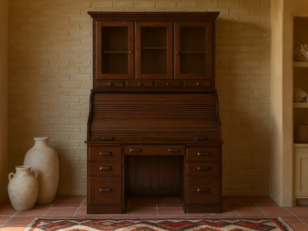 Novelist's Roll Top Desk