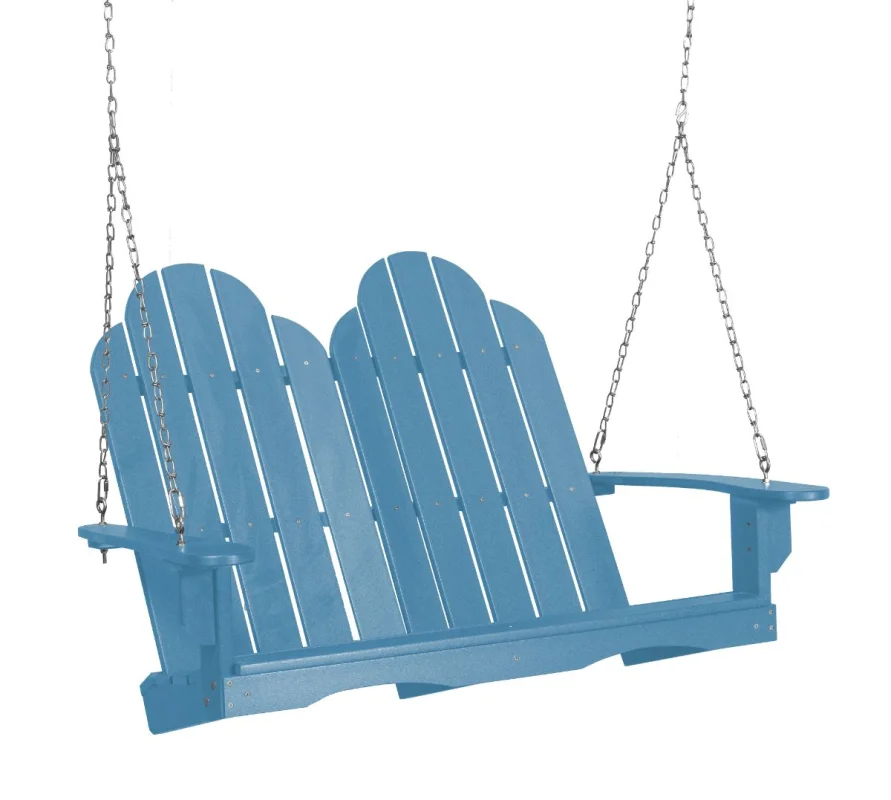 Powder Blue Odessa Adirondack Swing