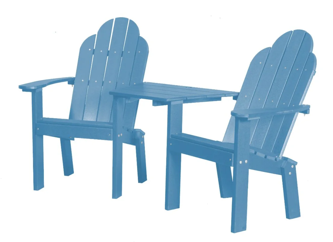 Powder Blue Odessa Outdoor Conversation Set