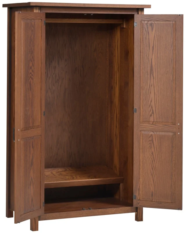 Solid Wood Oak Armoire