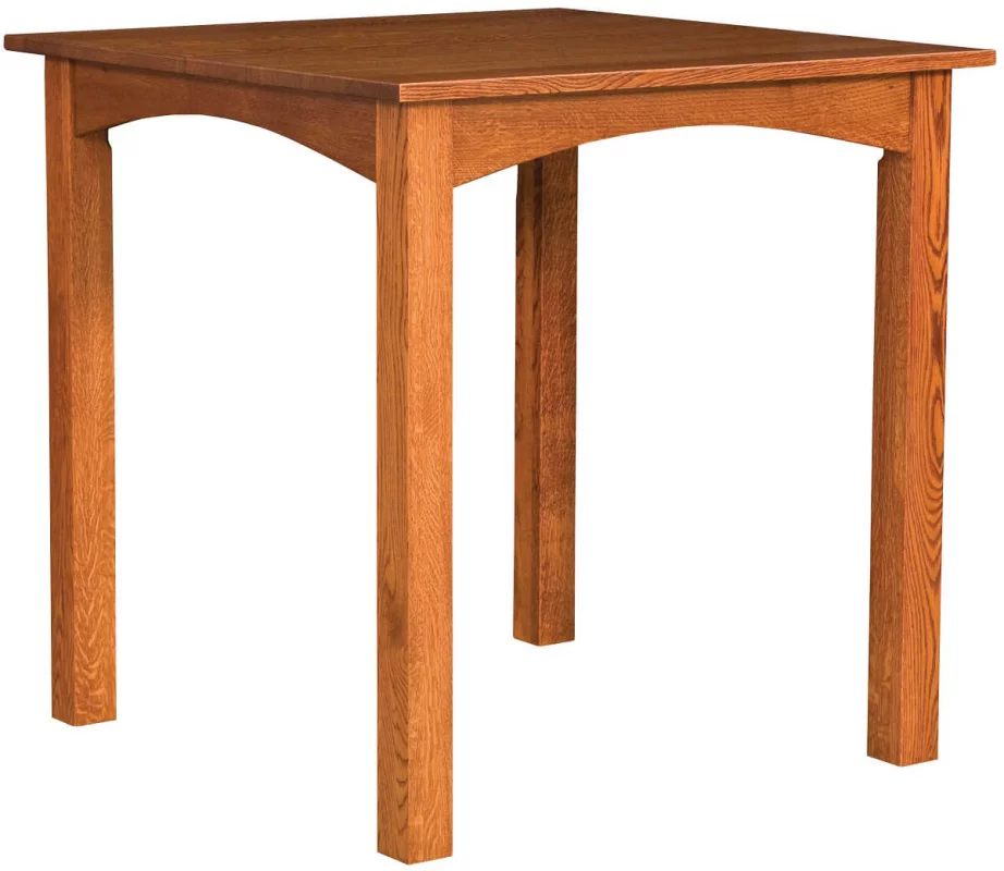 Shown in Quartersawn White Oak