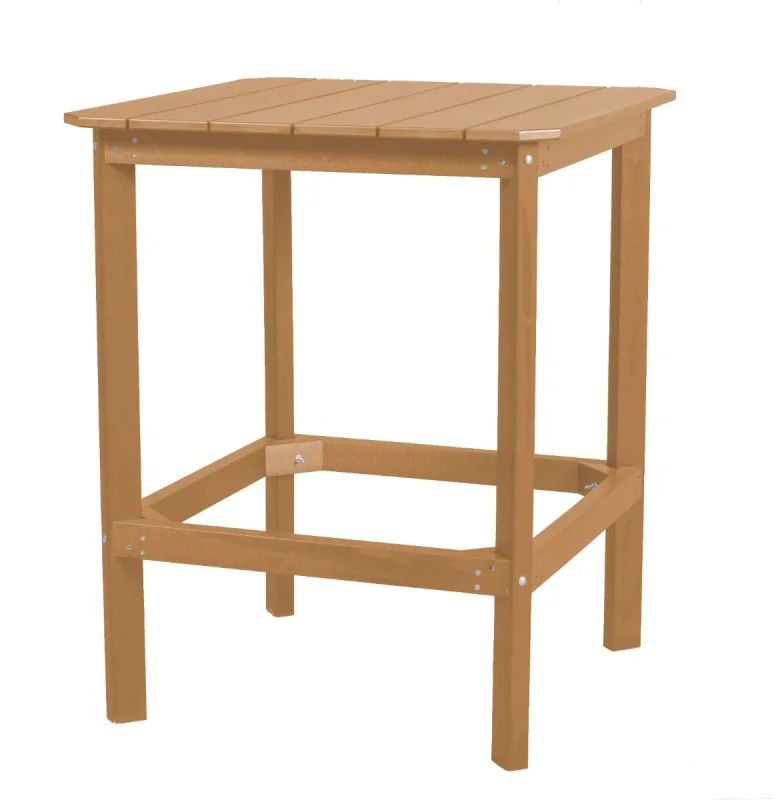 Cedar Panama High Outdoor Dining Table