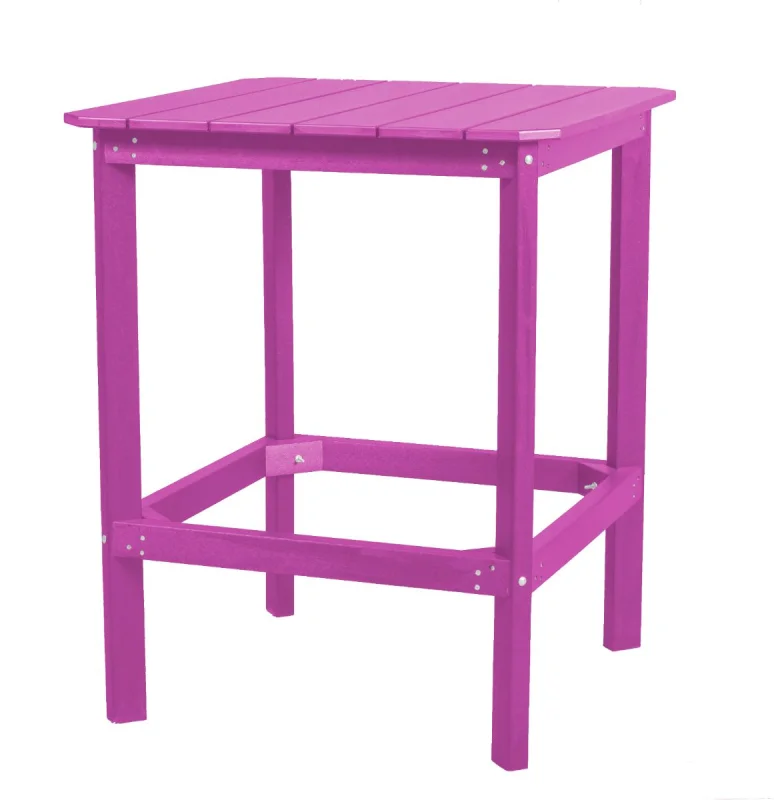 Purple Panama High Outdoor Dining Table