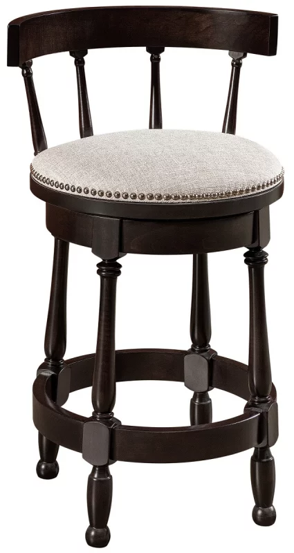 Fabric Upholstered Bar Stool