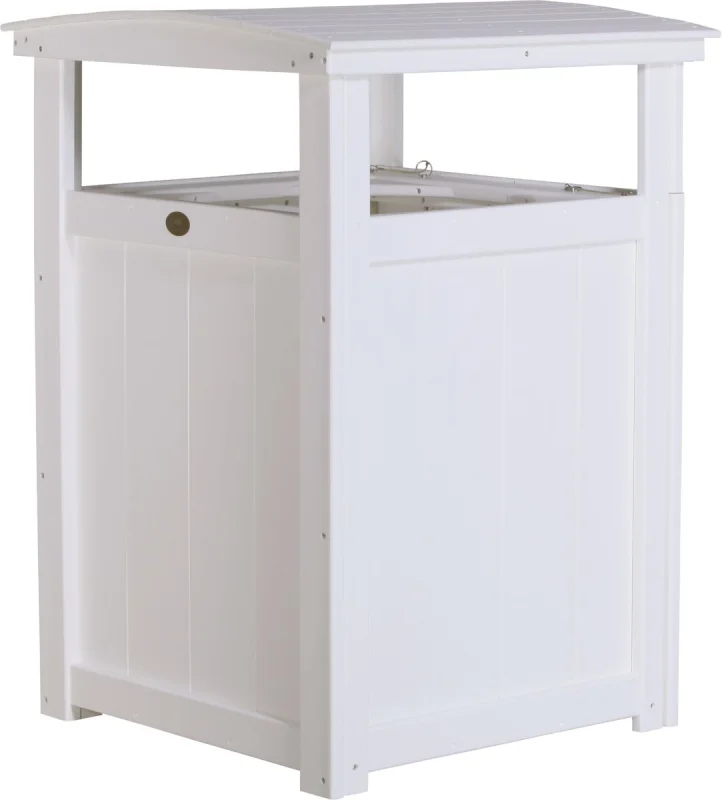 White Pigeon Point Commercial Outdoor Trashcan