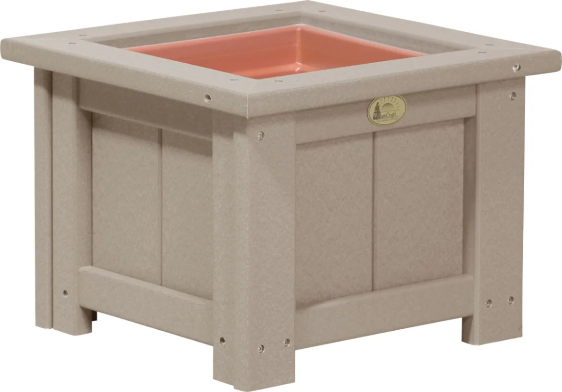Weatherwood Pigeon Point Commercial Outdoor Planter