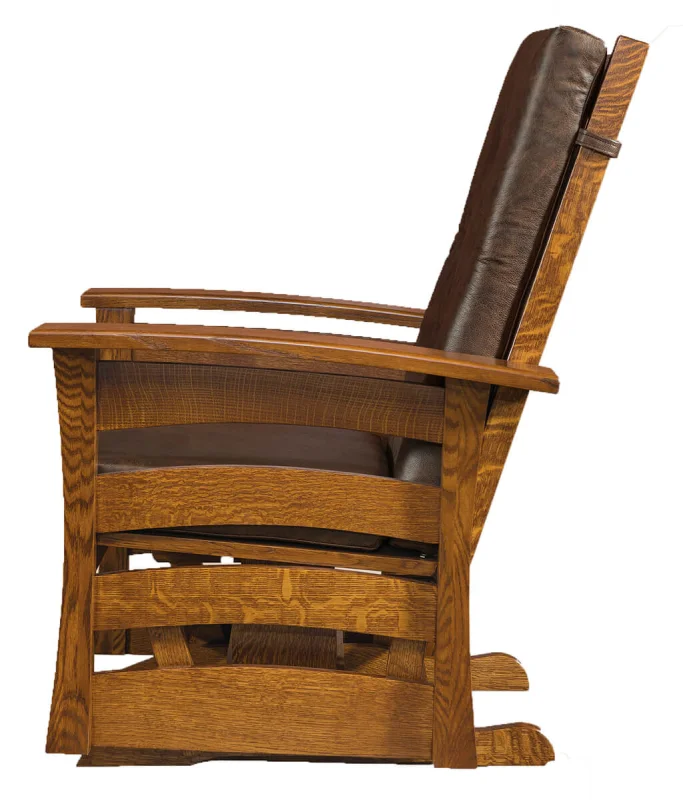 Hardwood Craftsman Glider