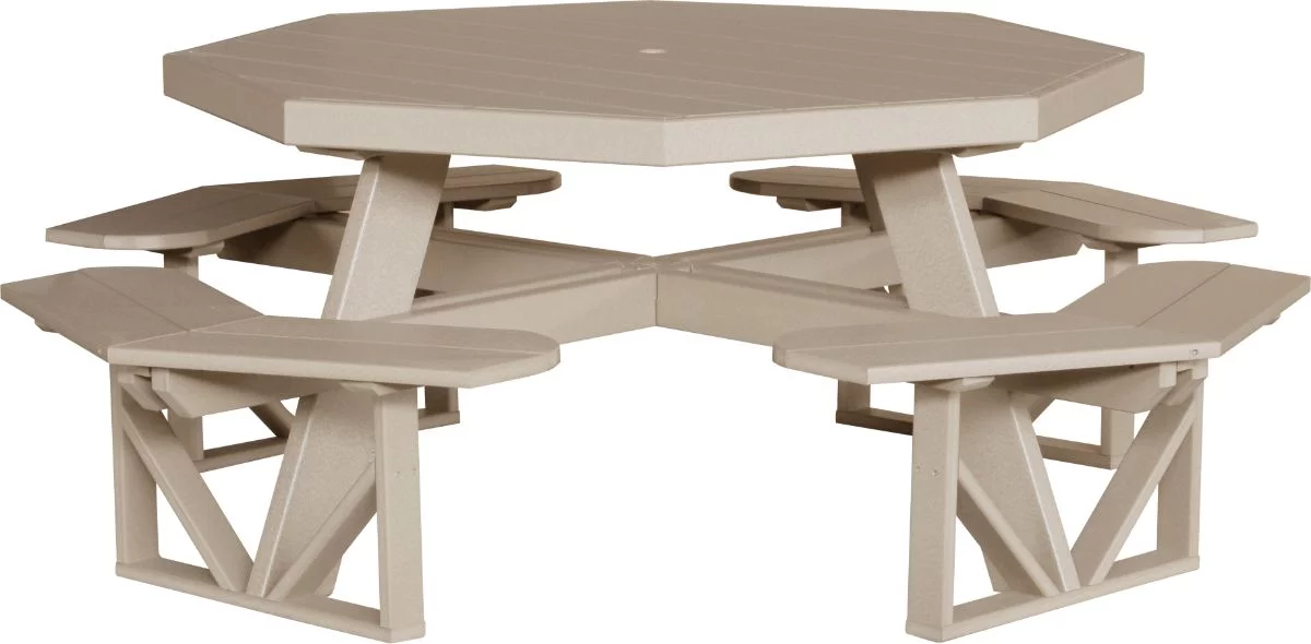 Weatherwood Portstewart Octagon Picnic Table