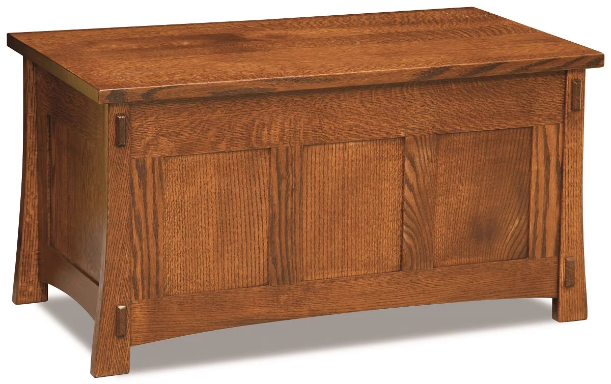 Quartersawn White Oak Quinn Blanket Chest