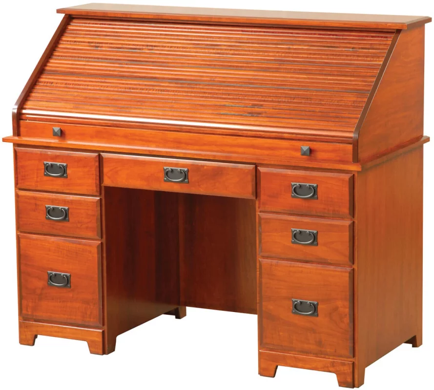Replicators Maple Roll Top Desk - Countryside Amish Furniture