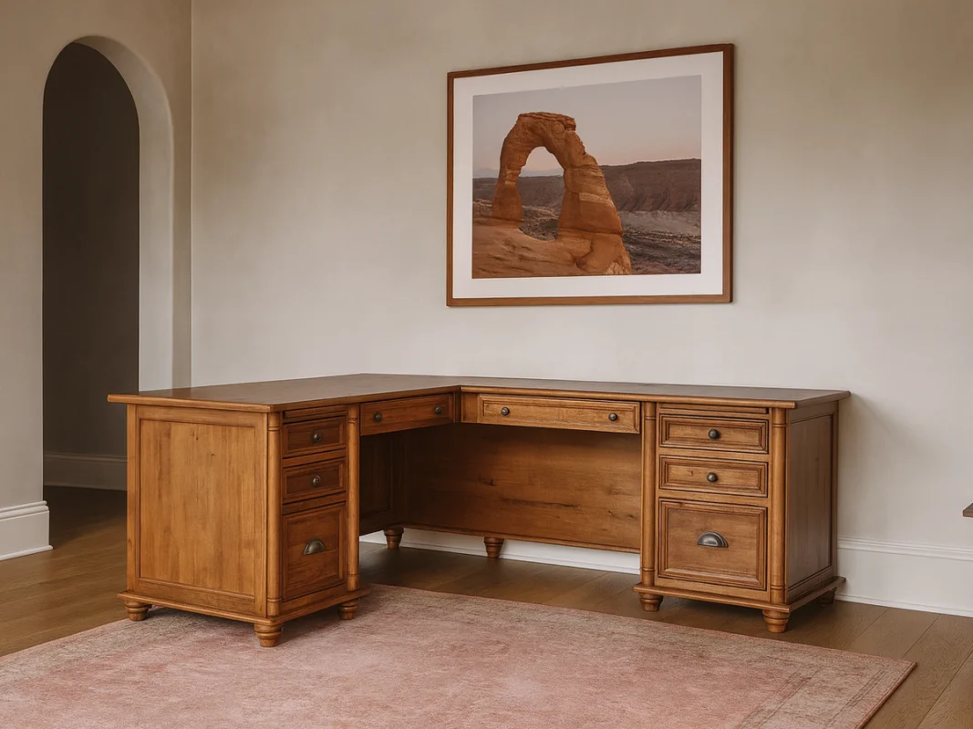 Risley L-Shaped Desk