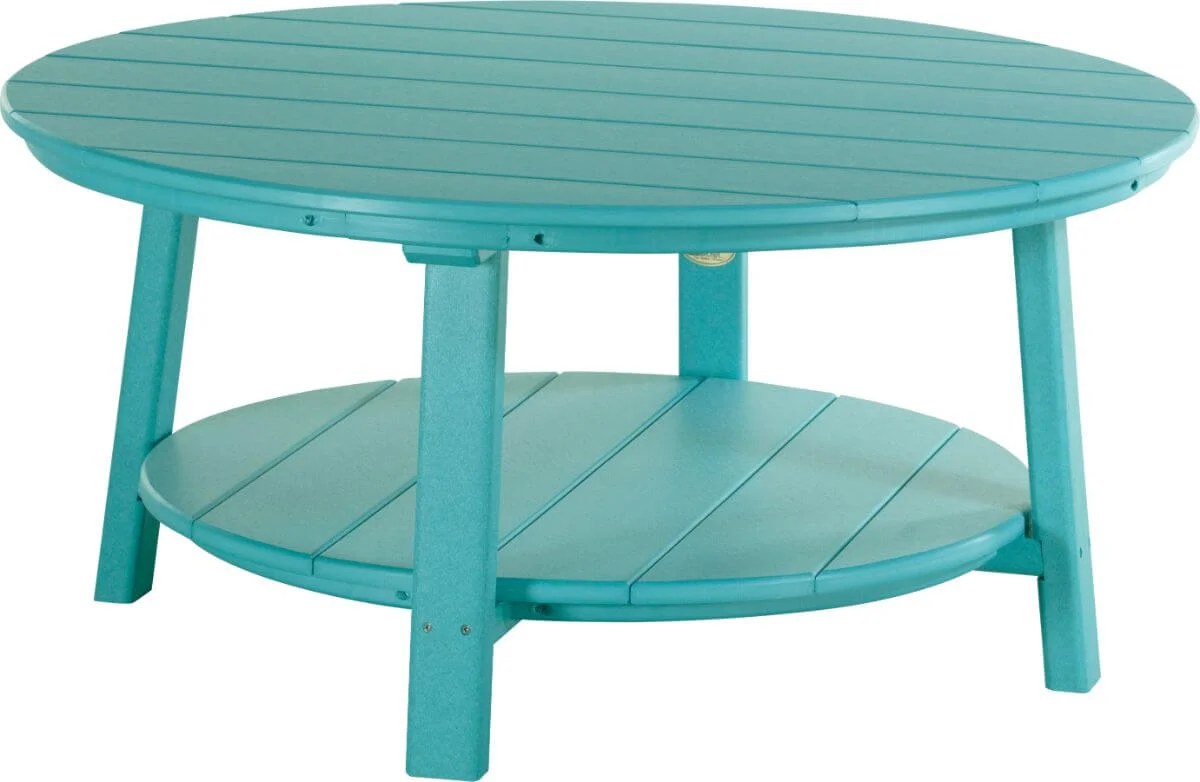 Aruba Blue Rockaway Outdoor Coffee Table