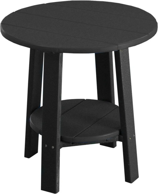 Black Rockaway Outdoor Side Table