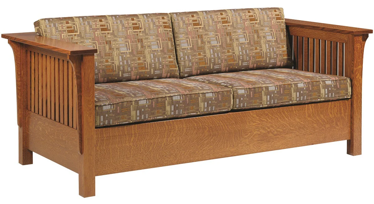 Shown in Quartersawn White Oak