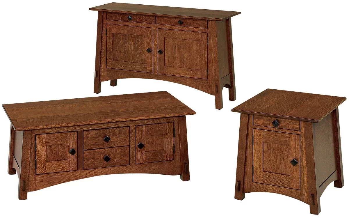 Quartersawn White Oak Occasional Tables