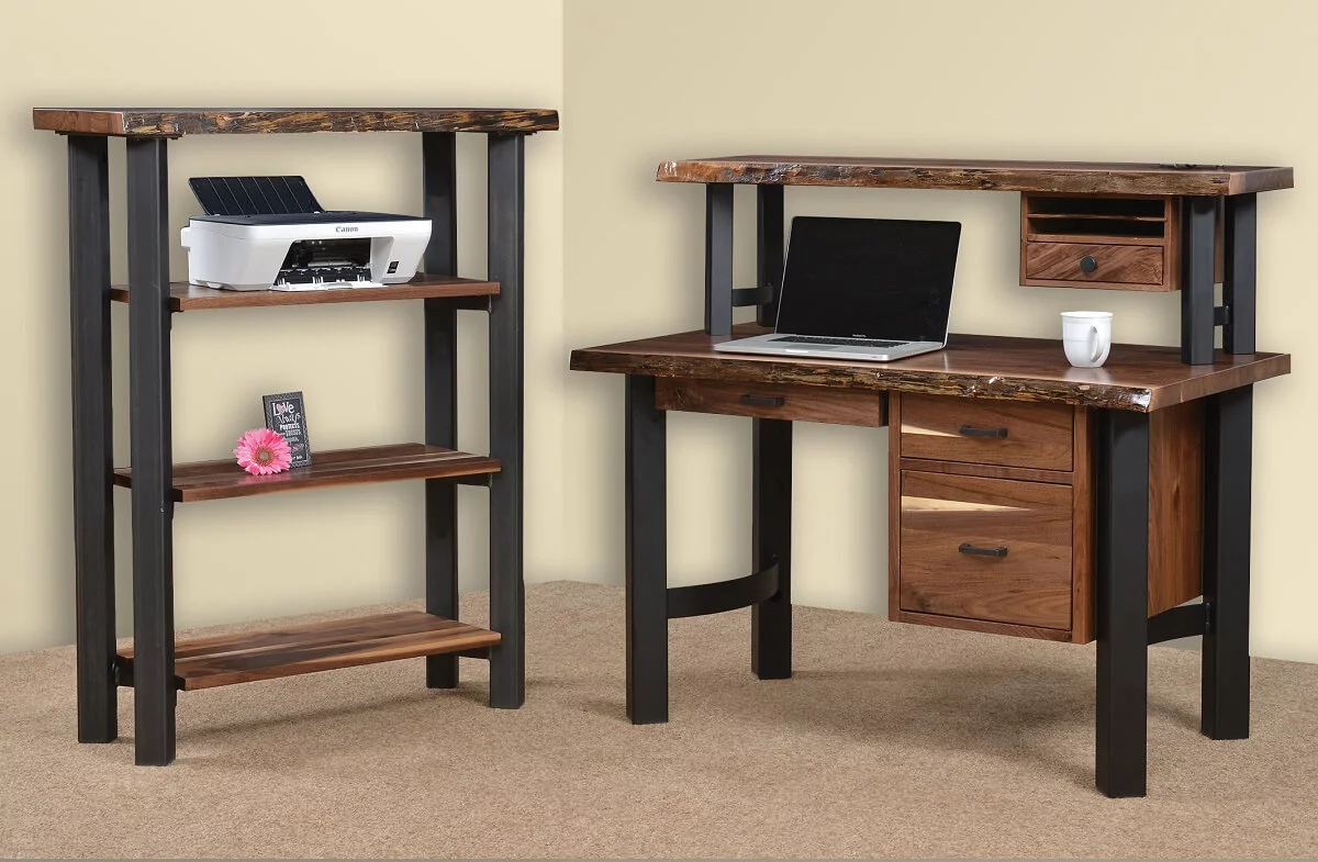 Shown in Rustic Walnut