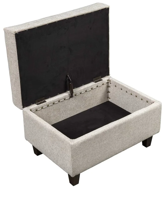 Modern Ottoman with Storage