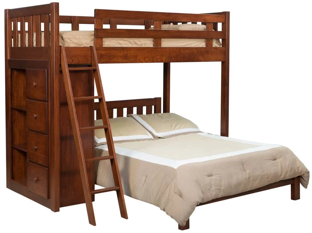 Cherry Bunkbed with Storage