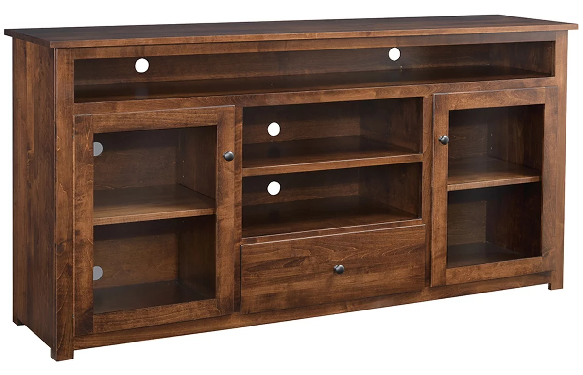 Countryside Amish Furniture Shrewsbury TV Stand - Thumbnail 2