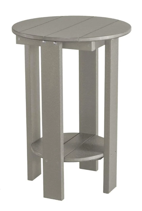 Light Gray Sidra Balcony Table