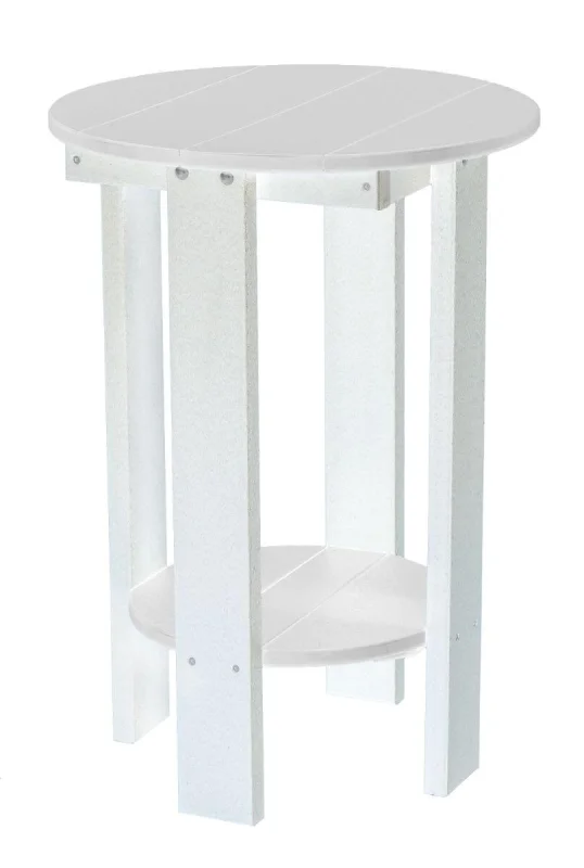White Sidra Balcony Table