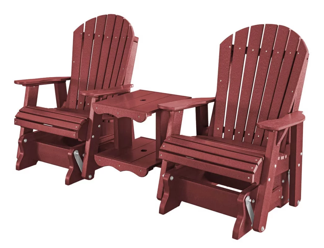 Cherry Wood Sidra Double Gliders