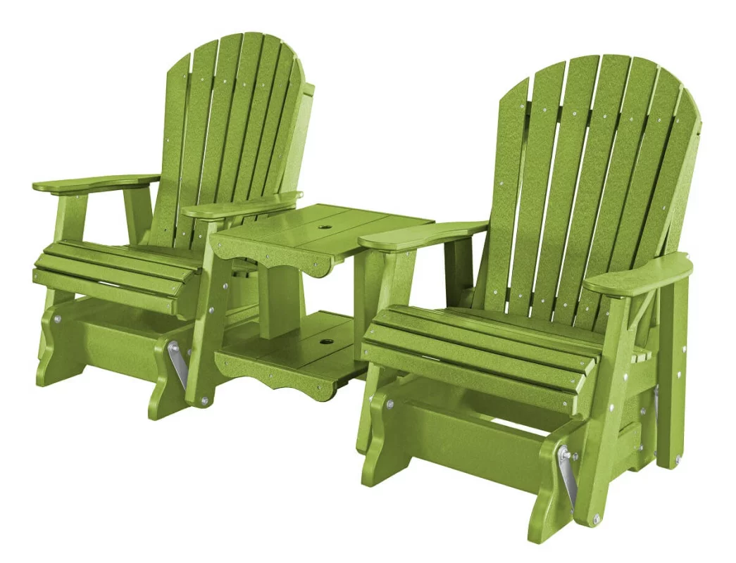 Lime Green Sidra Double Gliders