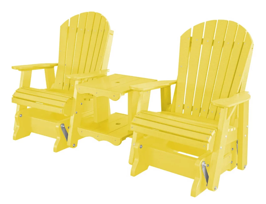 Lemon Yellow Sidra Double Gliders