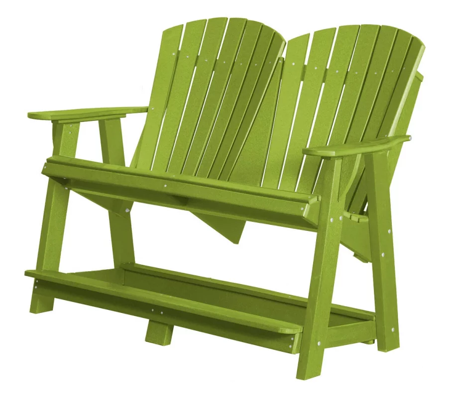 Lime Green Sidra Double High Adirondack