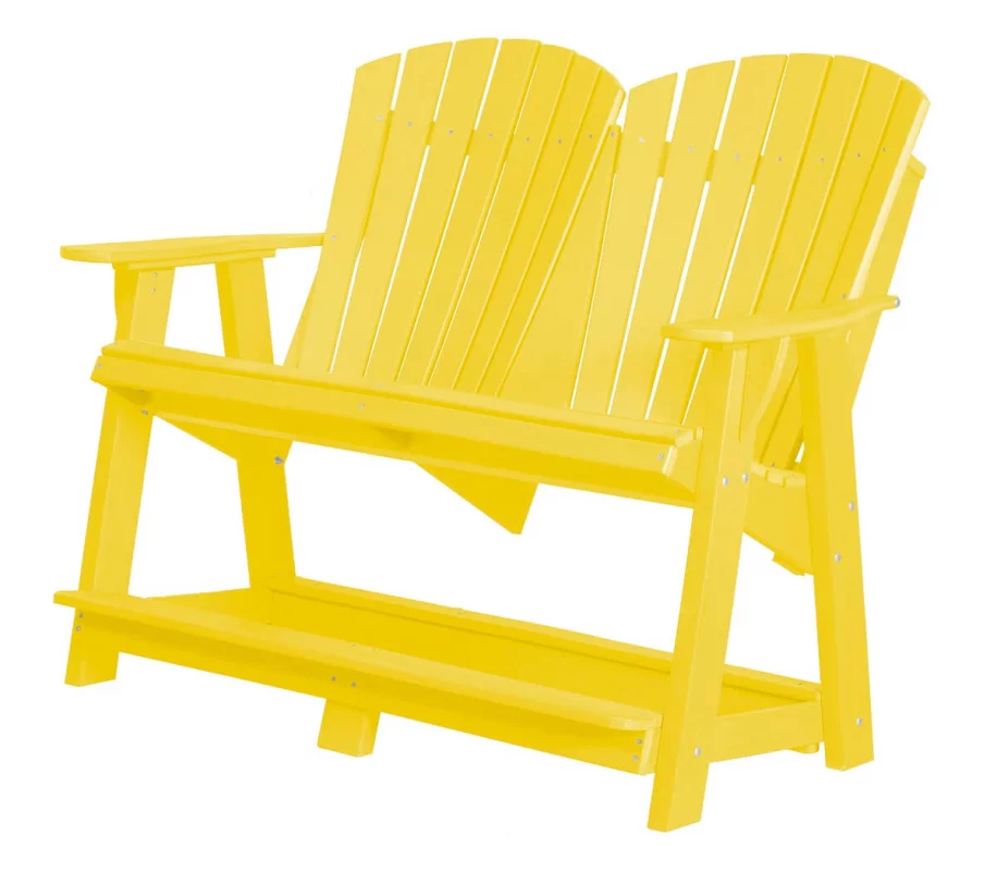 Lemon Yellow Sidra Double High Adirondack