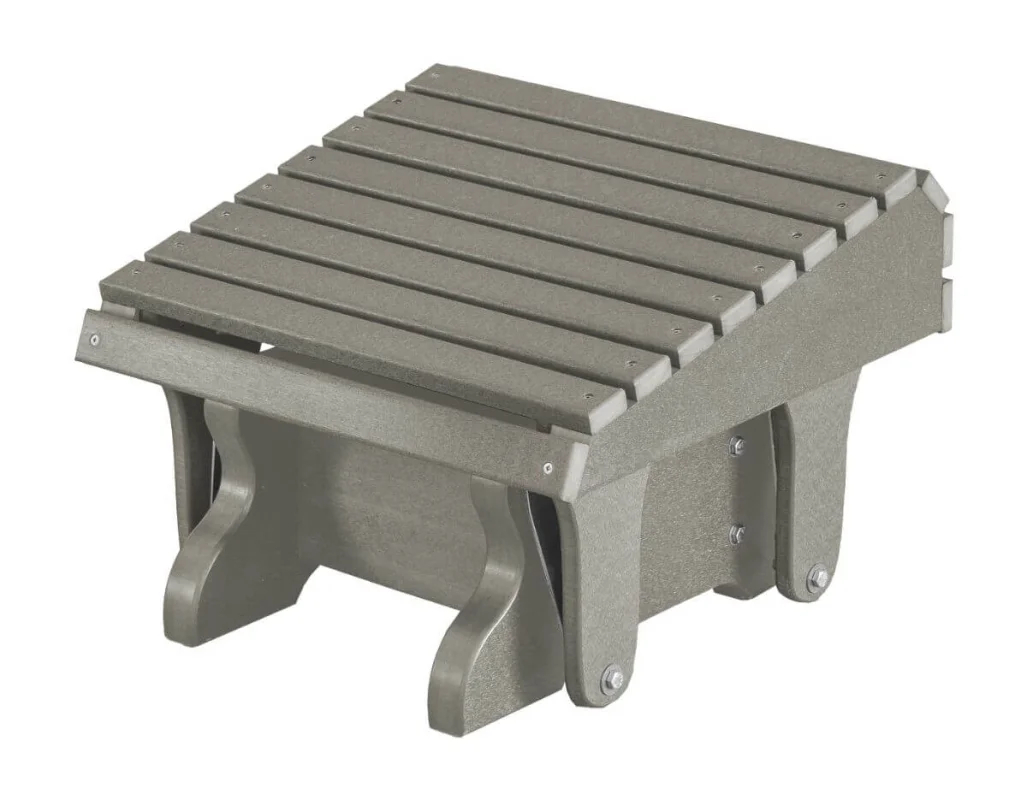 Light Gray Sidra Outdoor Gliding Footrest