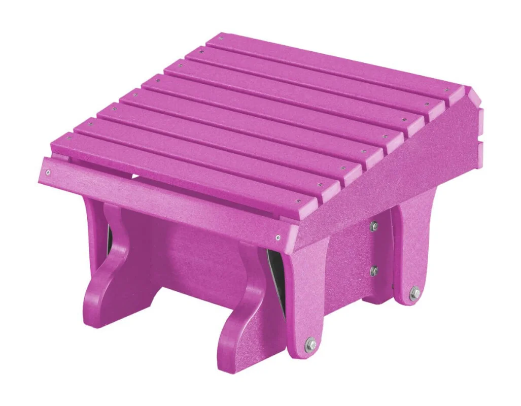 Purple Sidra Outdoor Gliding Footrest