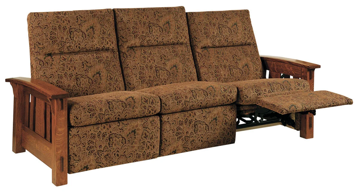 Reclining Quartersawn White Oak Couch
