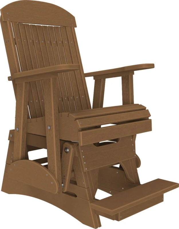 Antique Mahogany Stockton Balcony Glider