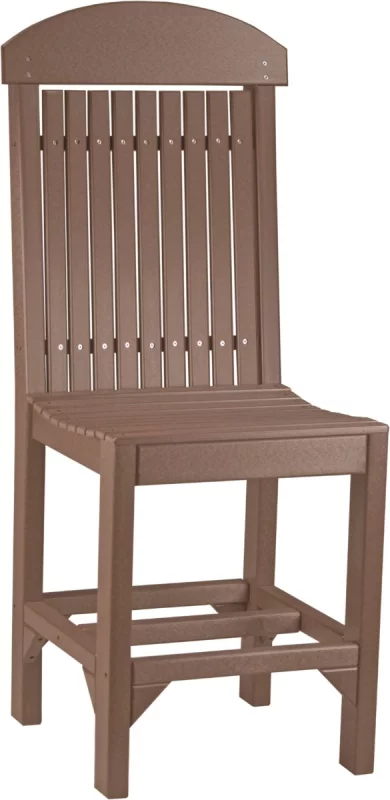 Chestnut Brown Stockton Outdoor Bar Chair